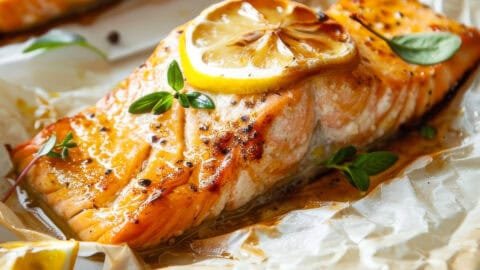 French food Salmon