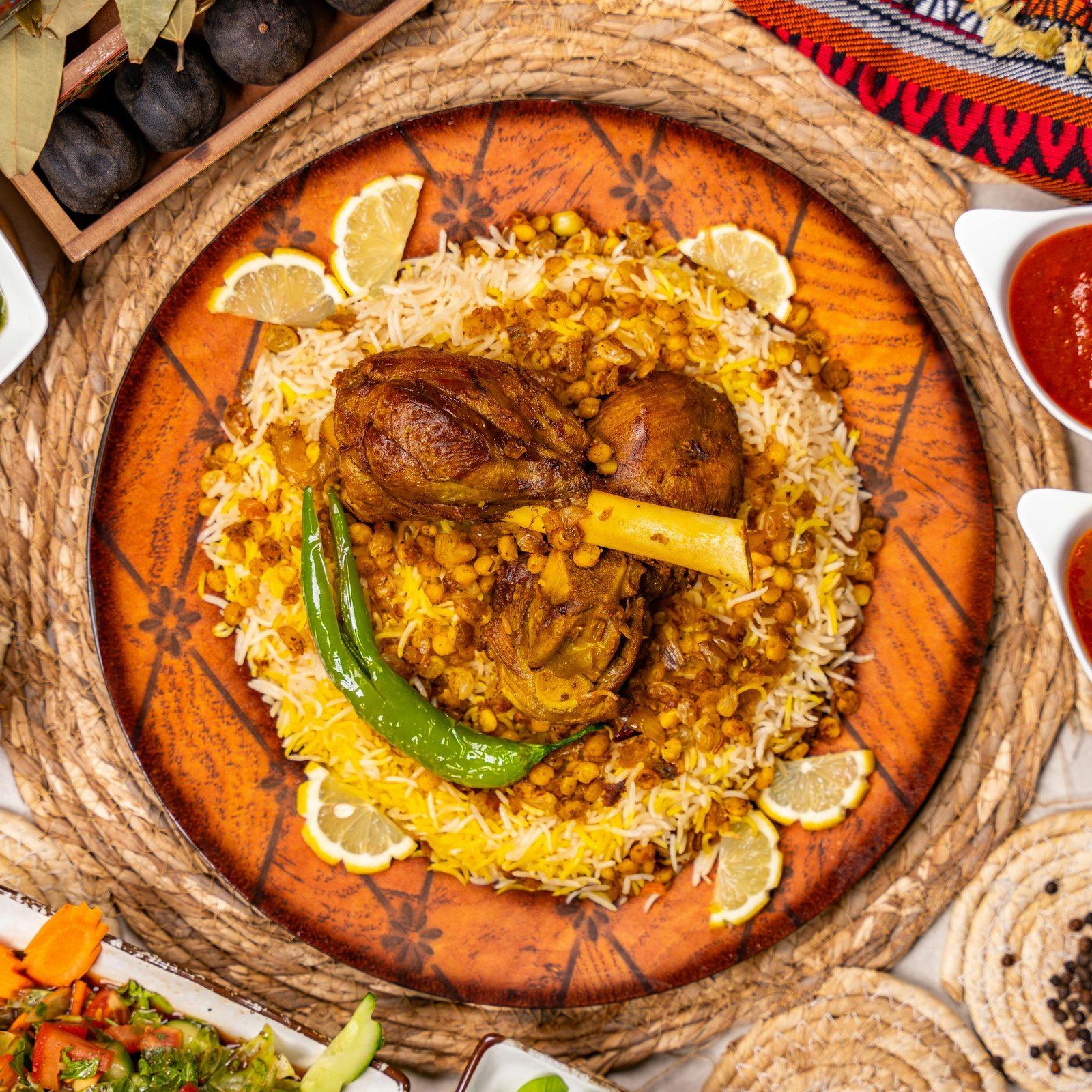 Saudi Arabian Cuisine lamb mandi