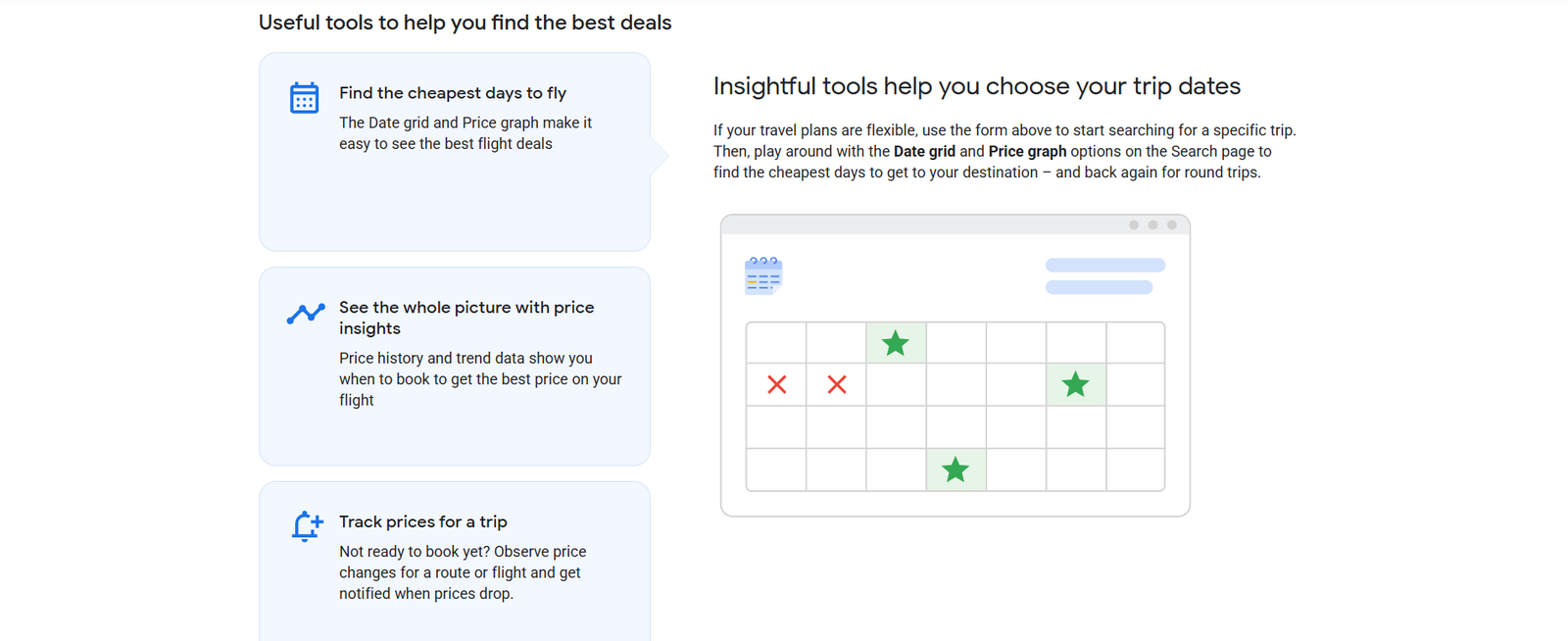 Google glights filters