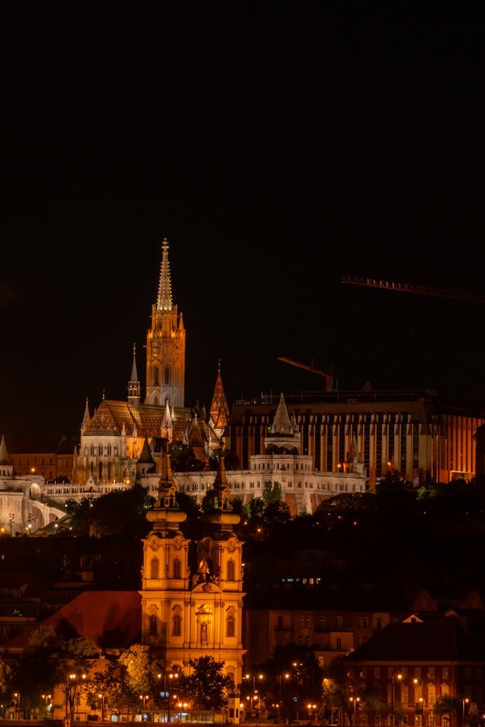 20 Best Things to Do in Budapest, Hungary: An In-depth Travel Guide 14 Illuminated night view of Fisherman's Bastion and Matthias Church in Budapest, Hungary.