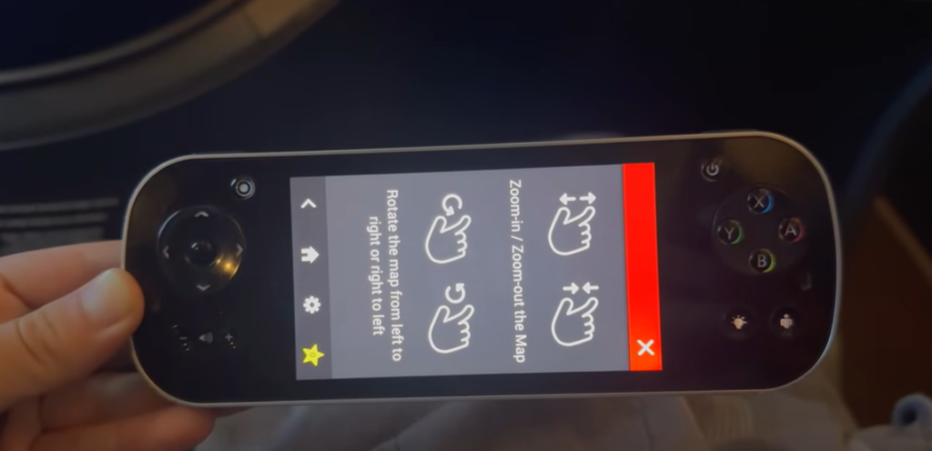 smart remote control in turkish airlines