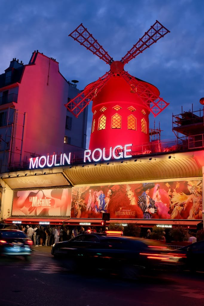 41 best Things to Do in Paris: Iconic Sights to Hidden Gems 25 Capture the lively atmosphere of Paris at night with Moulin Rouge aglow.