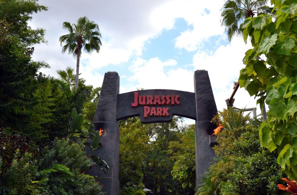 Universal Studios Japan: The Complete Guide for First-Time Visitors 6 A lush, iconic Jurassic Park entrance in Universal Studios Japan