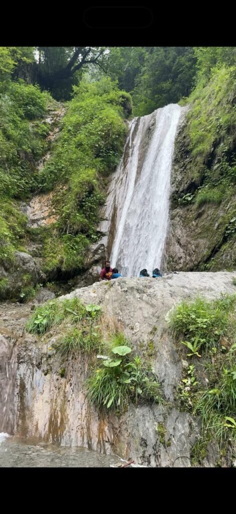 Sharan Forest waterfall hiking trail