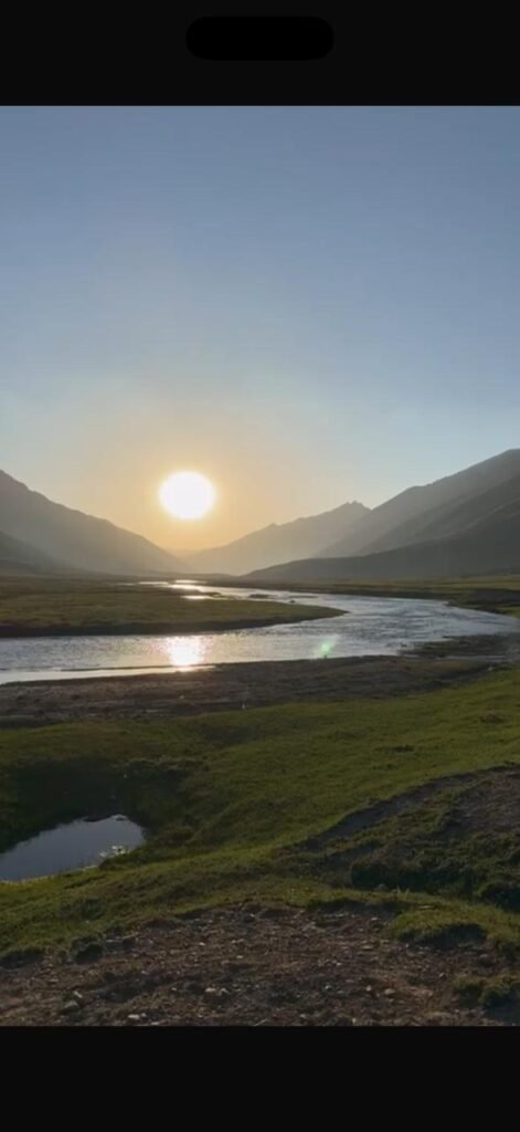 Sunrise at Mullah Ki Basti campsite
