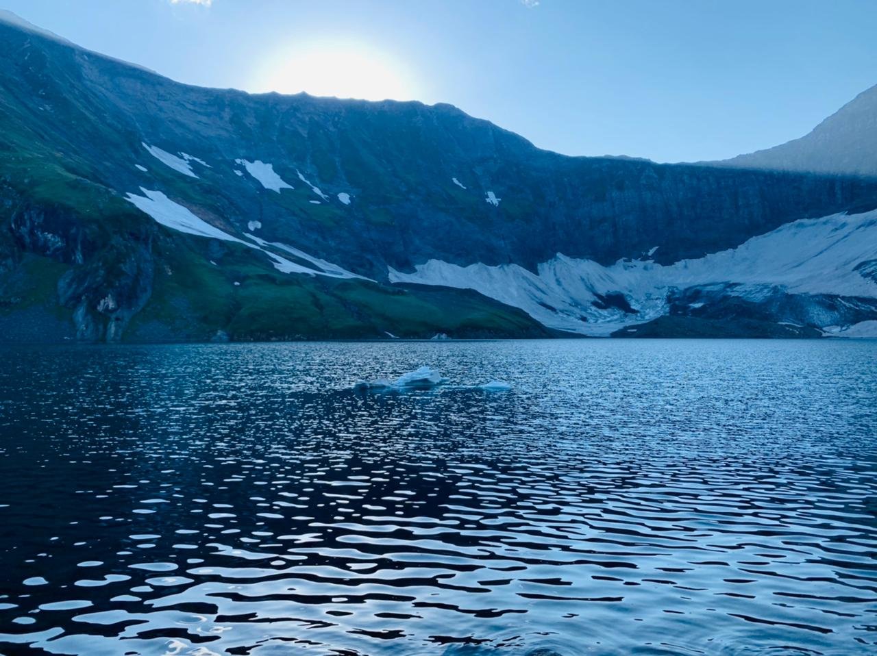 Ratti Gali Lake Trek: Azad Kashmir's magical lake in the Neelum Valley 8 Snow covered peaks surrounding Ratti Gali Lake in Kashmir