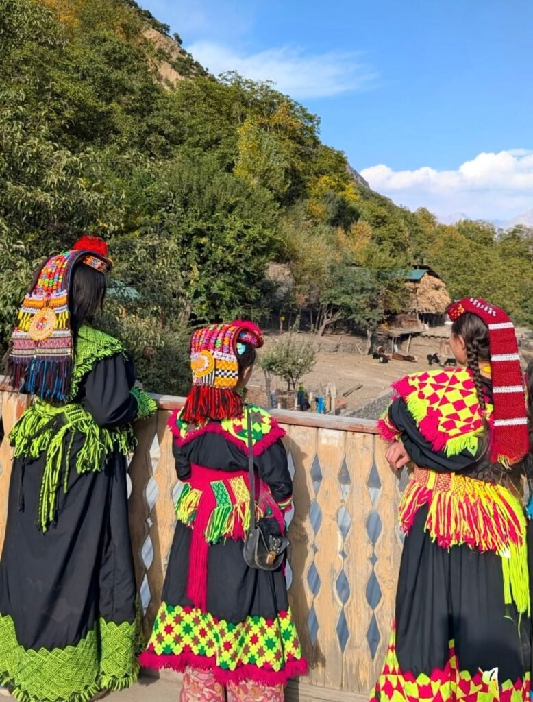 Kalash Valley Travel Guide 2026: Kalash Festivals, Culture & People 12 Handmade Kalash bead necklaces and embroidered headdresses