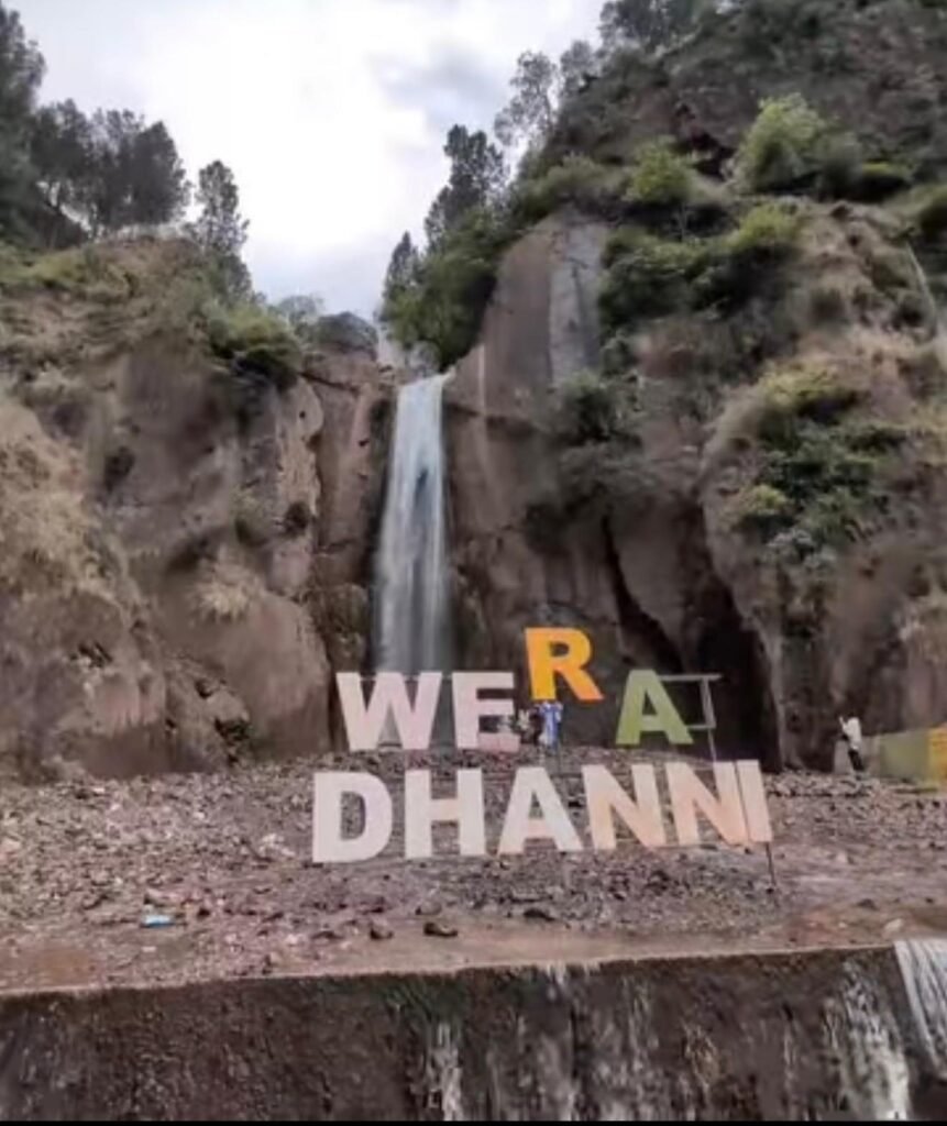 Ratti Gali Lake Trek: Azad Kashmir's magical lake in the Neelum Valley 9 Dhani Waterfall surrounded by lush green forest in Neelum Valley